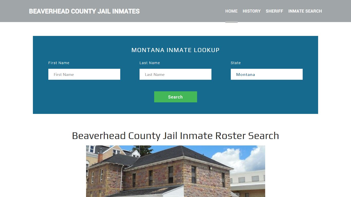 Beaverhead County Jail Inmate Roster Lookup, Dillon, MT